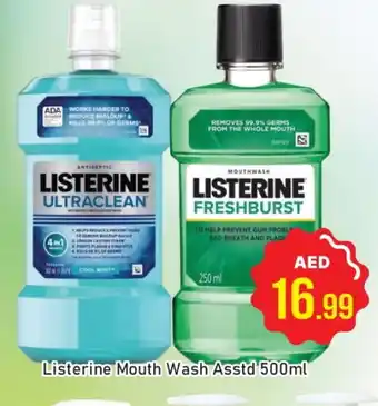 Al Madina LISTERINE Mouthwash offer