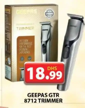 Grand Hyper Market GEEPAS Remover / Trimmer / Shaver offer