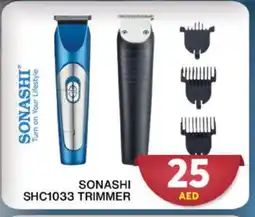 Grand Hyper Market SONASHI Remover / Trimmer / Shaver offer