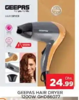 Al Madina GEEPAS Hair Appliances offer