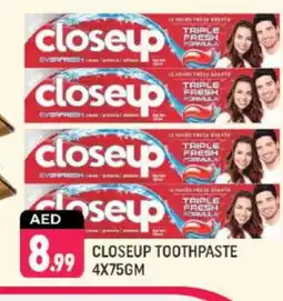 Shaklan CLOSE UP Toothpaste offer