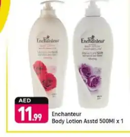 Shaklan Enchanteur Body Lotion & Cream offer