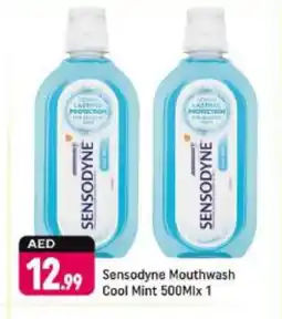 Shaklan SENSODYNE Mouthwash offer