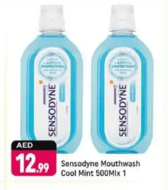 Shaklan SENSODYNE Mouthwash offer