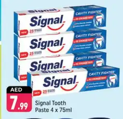 Shaklan SIGNAL Toothpaste offer