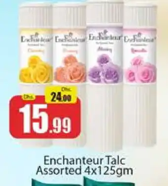 Al Madina Enchanteur Talcum Powder offer