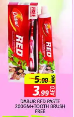 Mango Hypermarket LLC DABUR RED Toothbrush offer