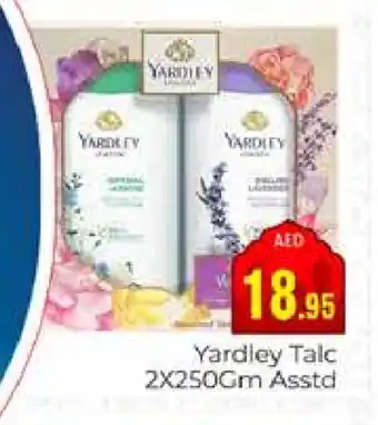 Pasons YARDLEY Talcum Powder offer