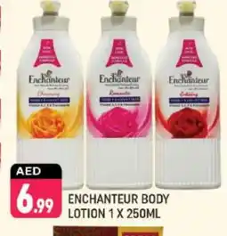 Shaklan Enchanteur Body Lotion & Cream offer