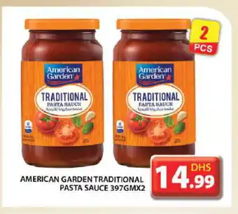 Grand Hyper Market AMERICAN GARDEN Pizza & Pasta Sauce offer