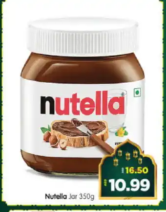 Al Madina Hypermarket NUTELLA Chocolate Spread offer