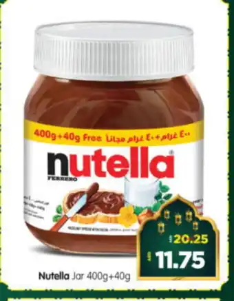 Al Madina Hypermarket NUTELLA Chocolate Spread offer