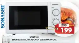 Grand Hyper Market SONASHI Microwave Oven offer