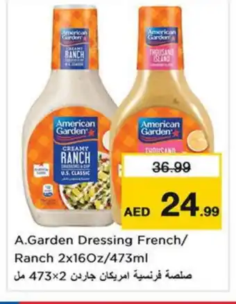 Last Chance AMERICAN GARDEN Dressing offer