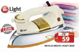 Grand Hyper Market MR. LIGHT Ironbox offer