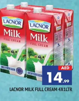 Al Madina LACNOR Full Cream Milk offer