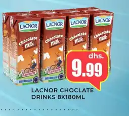 Meena Al Madina Hypermarket LACNOR Flavoured Milk offer