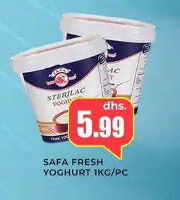 Meena Al Madina Hypermarket SAFA Yoghurt offer