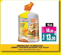 Ansar Mall AMERICANA Chicken Burger offer