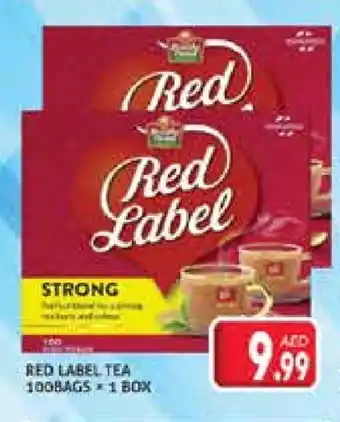 Palm Centre RED LABEL Tea Bags offer