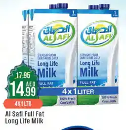 West Zone Supermarket AL SAFI Long Life / UHT Milk offer