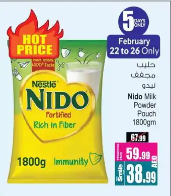 Ansar Gallery NIDO Milk Powder offer