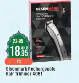 West Zone Supermarket OLSENMARK Remover / Trimmer / Shaver offer