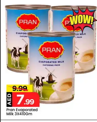 Mark & Save PRAN Evaporated Milk offer