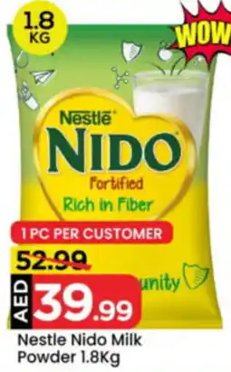 Mark & Save Nestle Nido Milk Powder offer