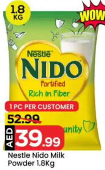 Mark & Save Nestle Nido Milk Powder offer