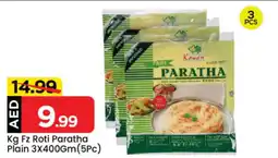 Mark & Save Kg Fz Roti Paratha Plain offer