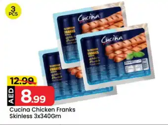 Mark & Save Cucina Chicken Franks Skinless offer