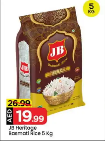 Mark & Save JB Heritage Basmati Rice offer