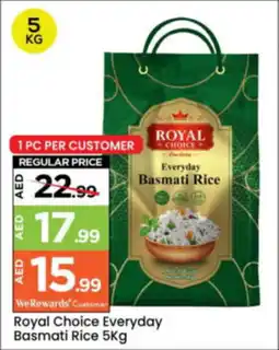 Mark & Save Royal Choice Everyday Basmati Rice offer