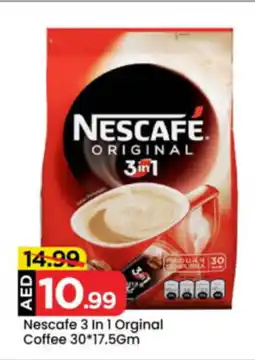 Mark & Save Nescafe 3-in-1 Orginal Coffee offer