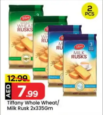 Mark & Save Tiffany Whole Wheat / Milk Rusk offer