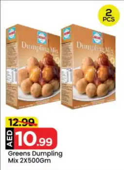 Mark & Save Greens Dumpling Mix offer