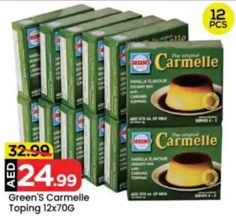 Mark & Save Green's Carmelle Toping offer