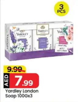 Mark & Save Yardley London Soap offer