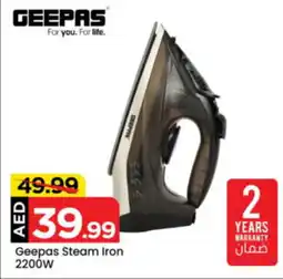 Mark & Save Geepas Steam Iron offer