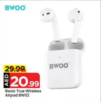 Mark & Save Bwoo True Wireless Airpod BW02 offer