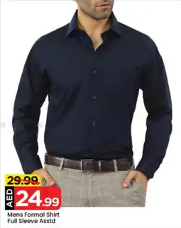 Mark & Save Mens Formal Shirt Full Sleeve Asstd offer