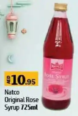 Al Hoot Natco Original Rose Syrup offer