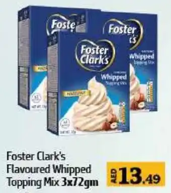 Al Hoot Foster Clark's Flavoured Whipped Topping Mix offer