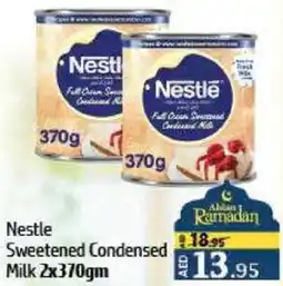 Al Hoot Nestle Sweetened Condensed Milk offer