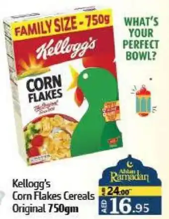 Al Hoot Kellogg's Corn Flakes Cereals Original offer