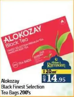 Al Hoot Alokozay Black Finest Selection Tea Bags offer