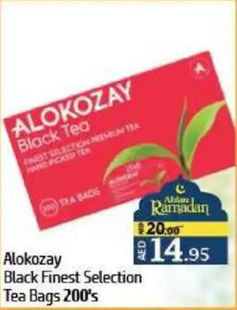 Al Hoot Alokozay Black Finest Selection Tea Bags offer