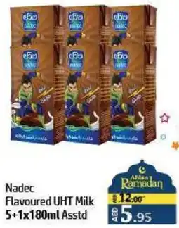 Al Hoot Nadec Flavoured UHT Milk Asstd offer