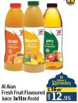 Al Hoot Al Aian Fresh Fruit Flavoured Juice Asstd offer